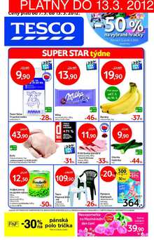 aktuální leták Tesco 7.3.2012-13.3.2012