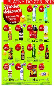 aktuální leták Tesco 21.3.2012-27.3.2012