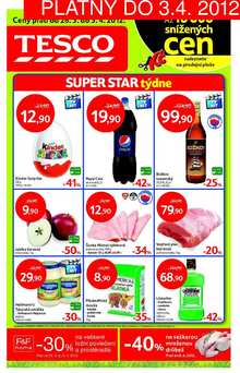 aktuální leták Tesco 28.3.2012-3.4.2012