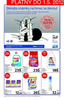 aktuální leták Tesco 25.4.2012-1.5.2012