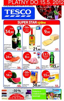 aktuální leták Tesco 9.5.2012-15.5.2012