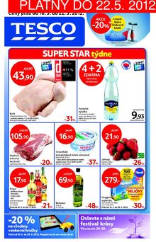 aktuální leták Tesco 16.5.2012-22.5.2012