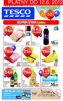 aktuální leták Tesco 6.6.2012-12.6.2012