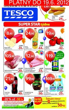 aktuální leták Tesco 13.6.2012-19.6.2012