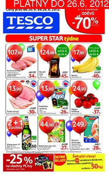 aktuální leták Tesco 20.6.2012-26.6.2012