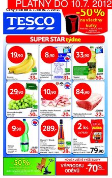 aktuální leták Tesco 3.7.2012-10.7.2012