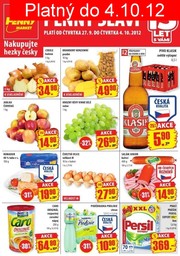 aktuální leták Penny Market 27.9.2012-4.10.2012