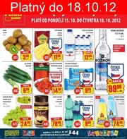 aktuální leták Penny Market 15.10.2012-18.10.2012