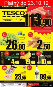 aktuální leták Tesco 17.10.2012-23.10.2012