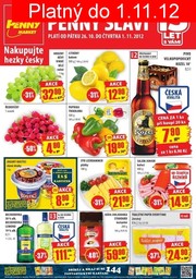 aktuální leták Penny Market 26.10.2012-1.11.2012