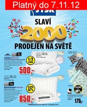 aktuální leták Jysk 25.10.2012-7.11.2012