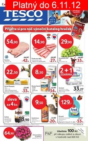 aktuální leták Tesco 31.10.2012-6.11.2012