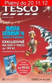 aktuální leták Tesco 31.10.2012-20.11.2012