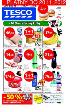 aktuální leták Tesco 14.11.2012-20.11.2012