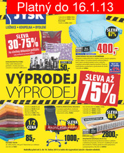 aktuální leták Jysk 2.1.2013-16.1.2013