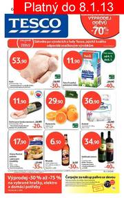 aktuální leták Tesco 2.1.2012-8.1.2013