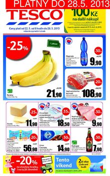 aktuální leták Tesco 22.5.2013-28.5.2013