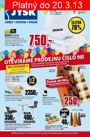 aktuální leták Jysk 14.3.2013-20.3.2013