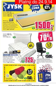 aktuální leták Jysk 18.9.2014-24.9.2014