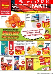 aktuální leták Penny Market 1.12.2014-3.12.2014