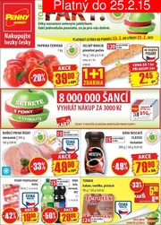 aktuální leták Penny Market 23.2.2015-25.2.2015