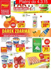 aktuální leták Penny Market 26.2.2015-4.3.2015