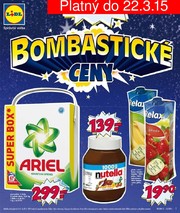 aktuální leták Lidl 16.3.2015-22.3.2015