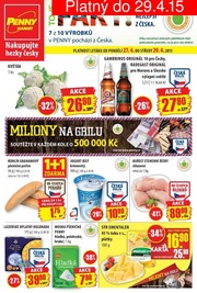 aktuální leták Penny Market 27.4.2015-29.4.2015