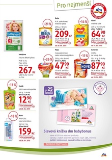 aktuální leták dm drogerie 29.4.2015-31.5.2015
