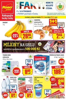 aktuální leták Penny Market 11.5.2015-13.5.2015