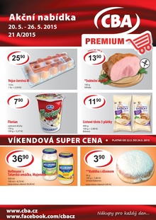 aktuální leták CBA 20.5.2015-26.5.2015