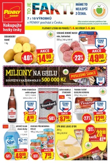 aktuální leták Penny Market 1.6.2015-3.6.2015