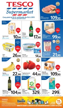 aktuální leták Tesco 10.6.2015-16.6.2015