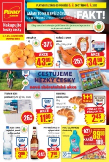aktuální leták Penny Market 6.7.2015-8.7.2015