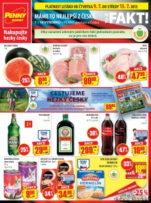 aktuální leták Penny Market 9.7.2015-15.7.2015