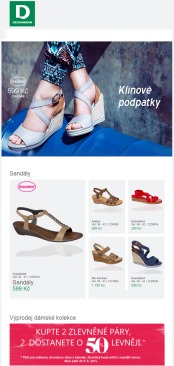 aktuální leták DEICHMANN 24.7.2015-9.8.2015