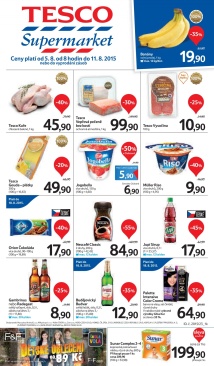 aktuální leták Tesco 5.8.2015-11.8.2015