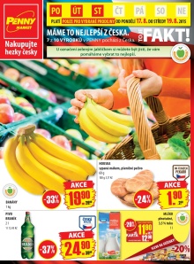 aktuální leták Penny Market 17.8.2015-19.8.2015
