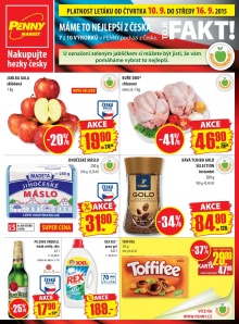aktuální leták Penny Market 10.9.2015-16.9.2015