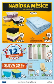aktuální leták Jysk 17.9.2015-23.9.2015