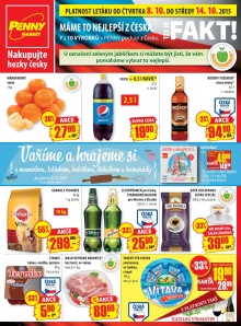 aktuální leták Penny Market 8.10.2015-14.10.2015