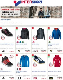 aktuální leták Intersport 5.10.2015-13.10.2015