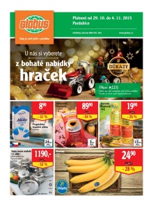 aktuální leták Globus 29.10.2015-4.11.2015