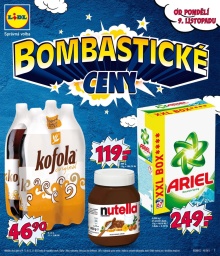 aktuální leták Lidl 9.11.2015-15.11.2015