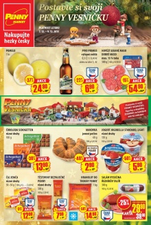 aktuální leták Penny Market 7.12.2015-9.12.2015