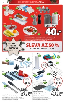 aktuální leták Jysk 10.12.2015-23.12.2015