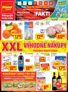 aktuální leták Penny Market 14.1.2016-17.1.2016