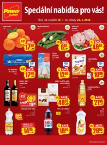 aktuální leták Penny Market 18.1.2016-20.1.2016