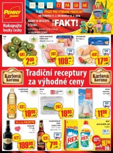 aktuální leták Penny Market 11.2.2016-14.2.2016