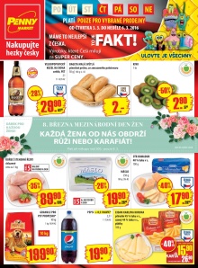 aktuální leták Penny Market 3.3.2016-6.3.2016